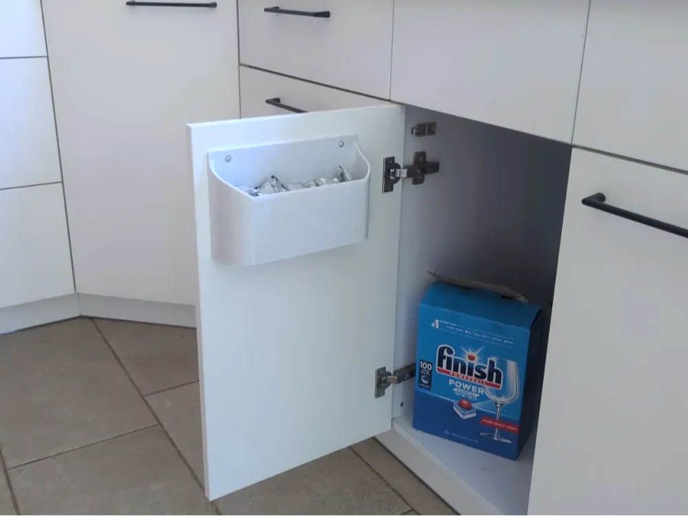 3D Printed Kitchen Gadget - Dishwasher Tablet Organizer for Cabinet Door image 0