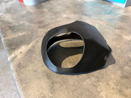3D Printed Bat Hat For A Cat image 1