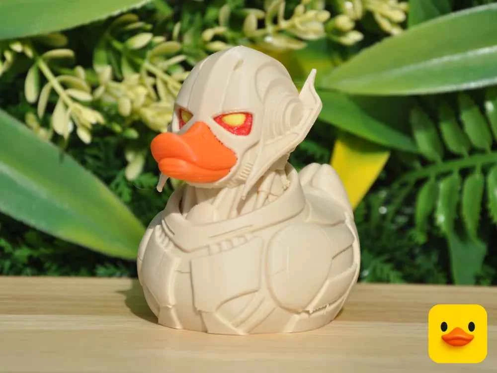 3D Printed Toy Duck Figure Model - General Grievous Duck