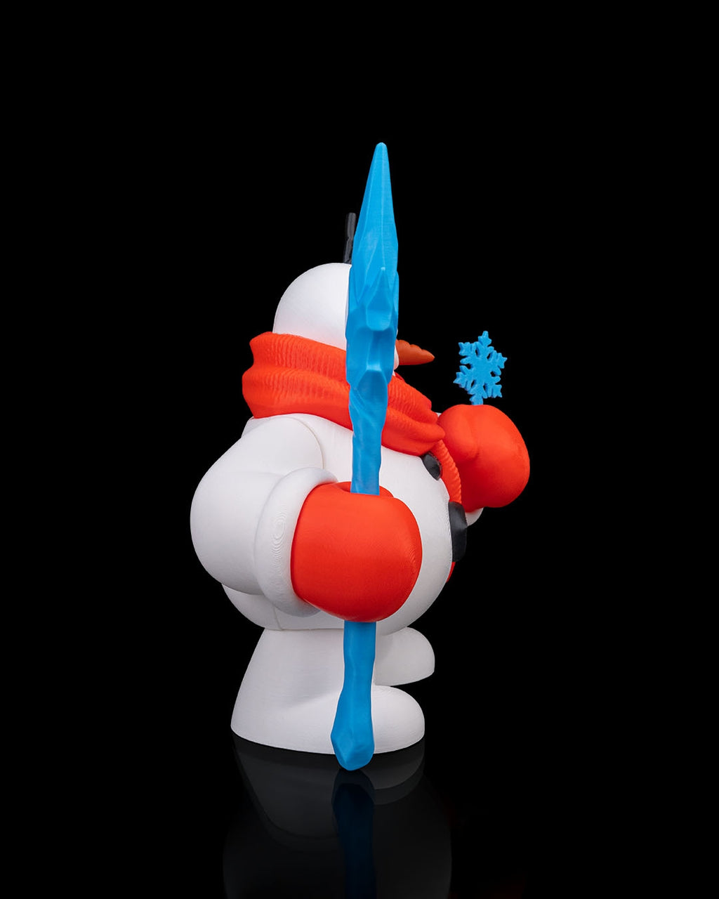 3D Printed Christmas Snow Sentinel Snowman image 2