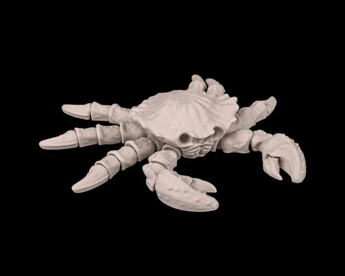 3D Printed Deep Sea Flexible Skeleton Crab image 2