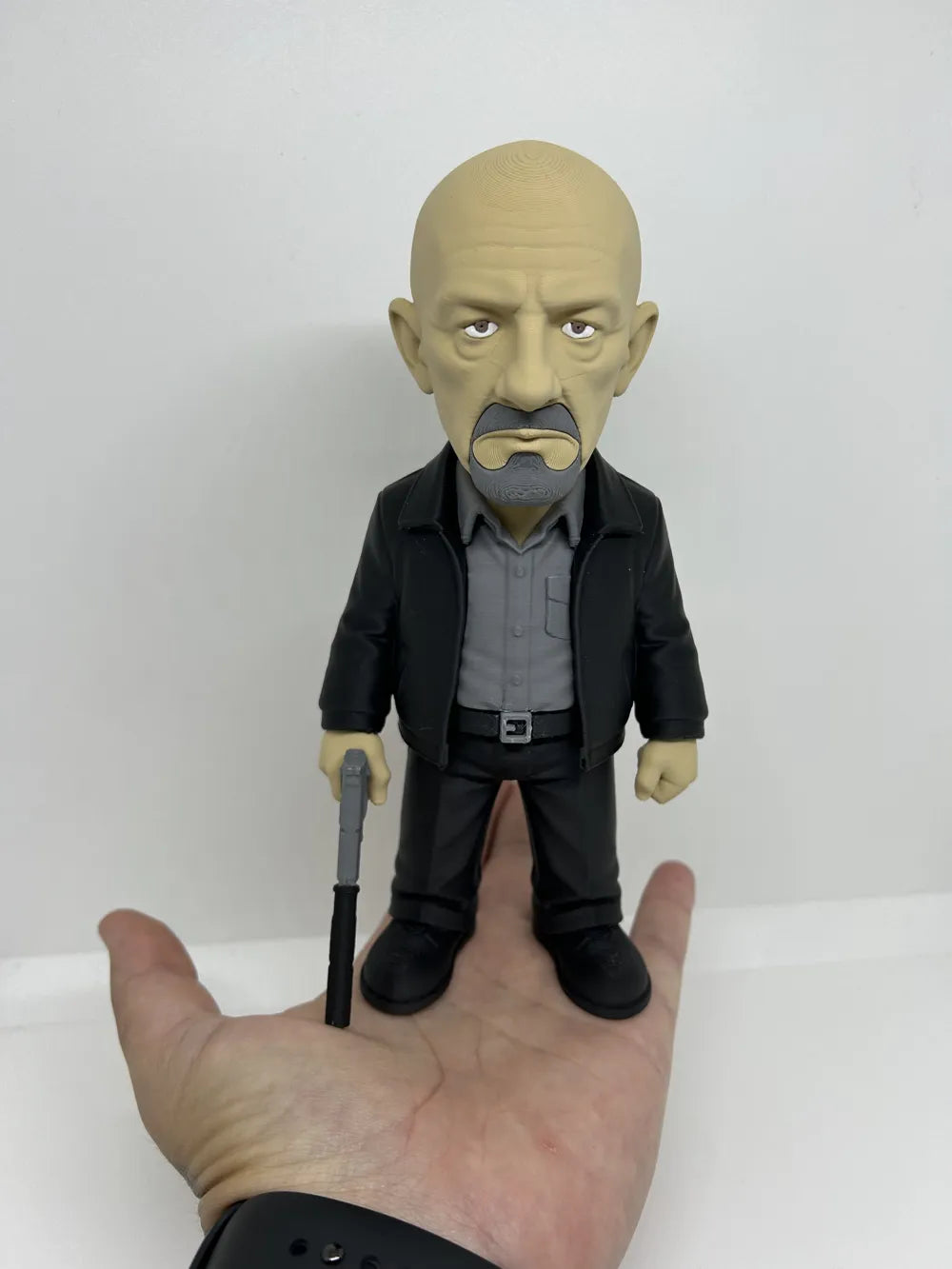 3D Printed Toy Action Figure Model - Mike ehrmantraut image 0