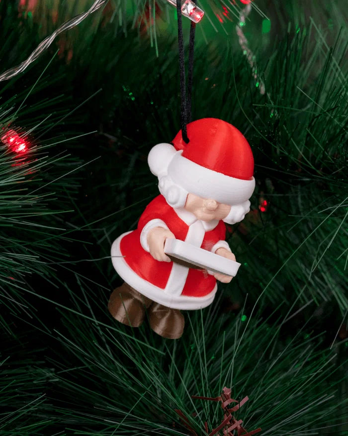 3D Printed Christmas Model Toy - Sweet Mrs. Claus image 0