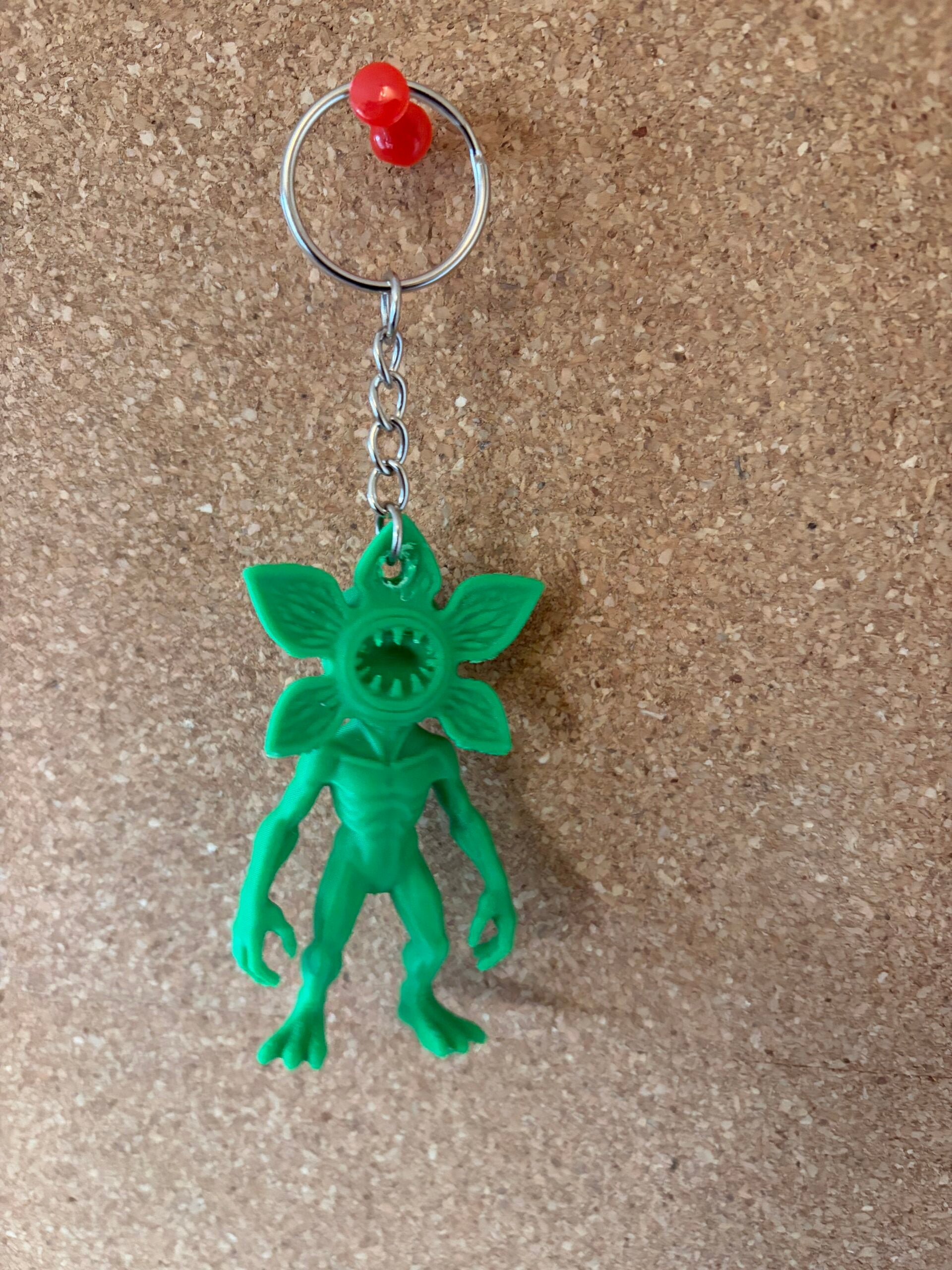 3D Printed Key Ring - Demorgoran image 0
