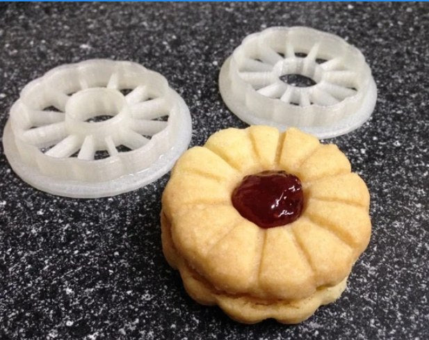 3D Printed Jamie Dodger Cookie Cutter image 0