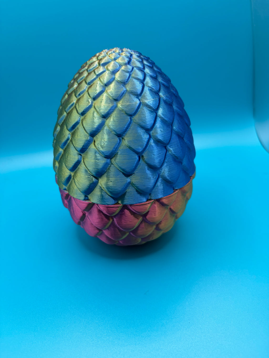 3D Printed Crystal Dragon Egg Full Articulated Surprise Dragons Fidget Gift image 2