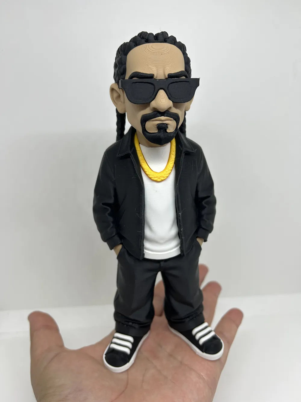 3D Printed Toy Action Figure Model - Snoop dogg image 0