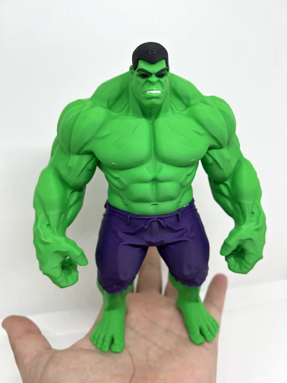 3D Printed Toy Action Figure Model - Hulk image 0