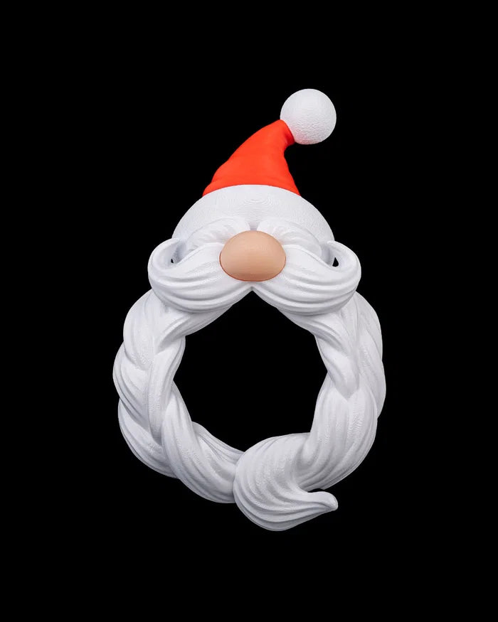 3D Printed Christmas Model Toy - Santa’s Welcome - Wreath image 0