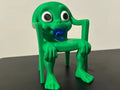 3D Printed Italian Brainrot Action Figure Model - Baby Karkerkar Kurkur Toy image 0