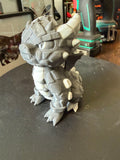 3D Printed Toy Model - Stone Dragon image 0