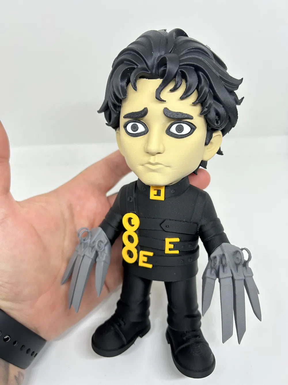3D Printed Toy Action Fiqure Model - Edward scissorhands image 0