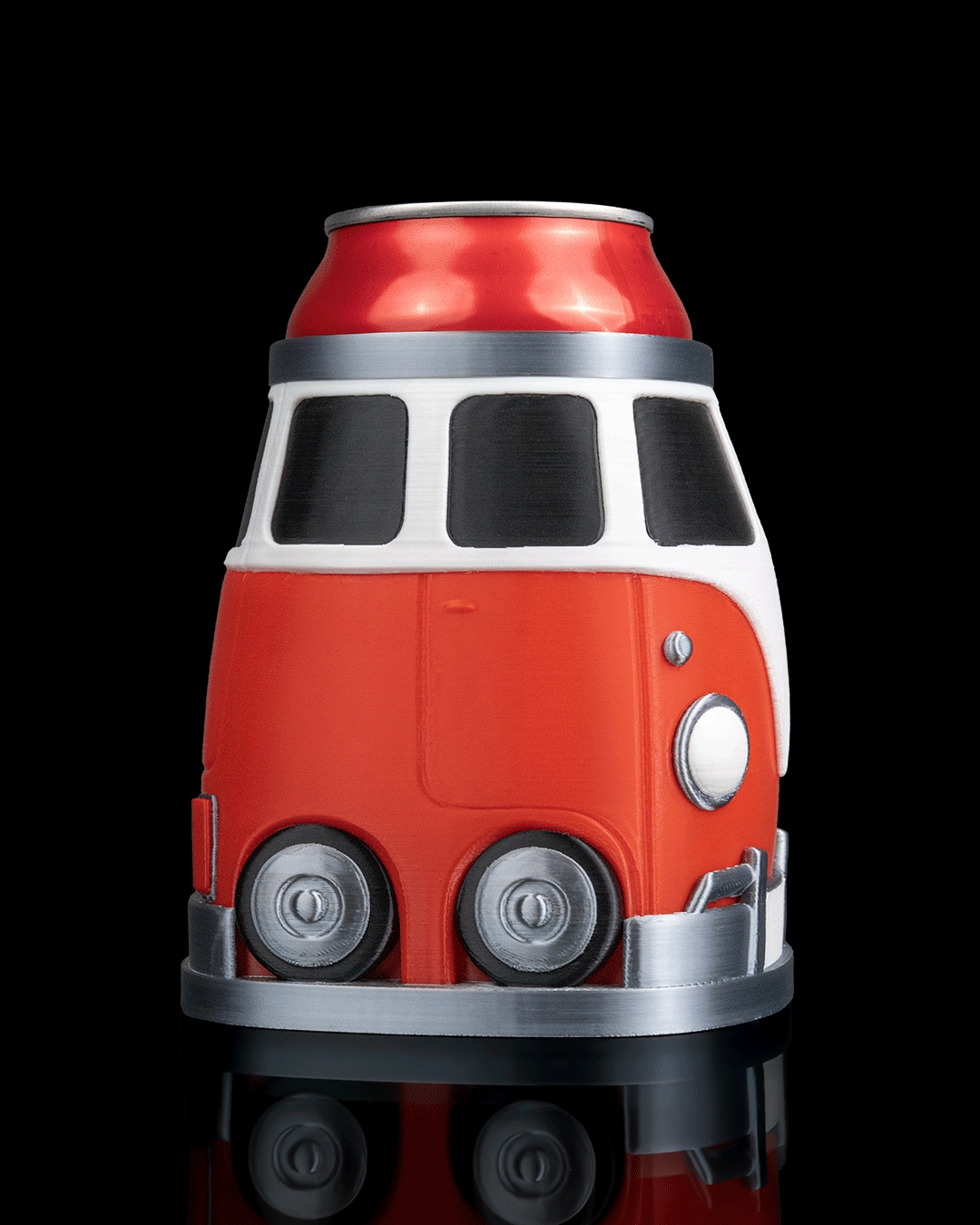 3D Printed VW Cooler Van Beer, Pen Can Holder image 2