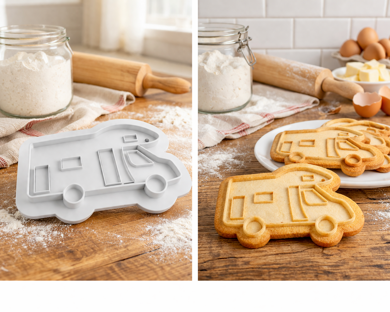 3D Printed Motorhome Cookie Cutter image 0