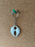 3D Printed Key Ring - Angel Wings image 0