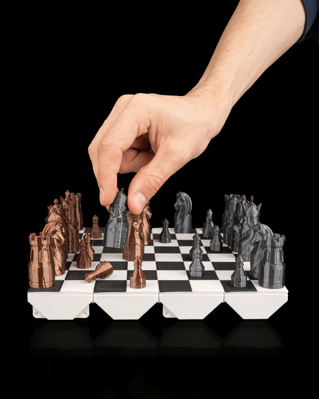 3D Printed King’s Mind – Chess Set image 0