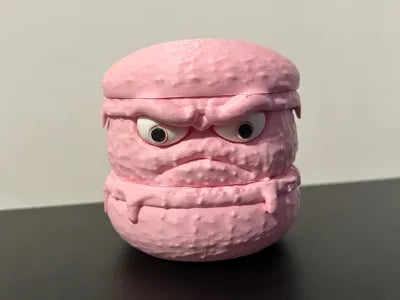 3D Printed Italian Brainrot Action Figure Model - lurp slurp macarì image 0