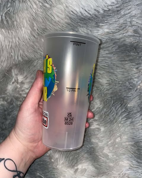 Pughs On Tour 1 Pint Reusable Plastic Tumbler image 1