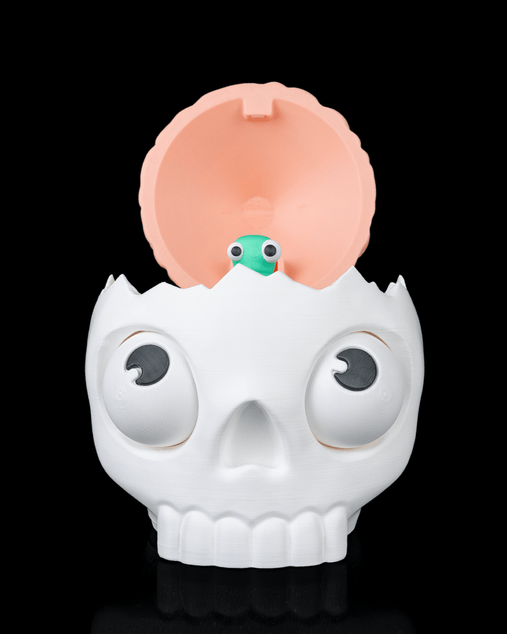 3D Printed Halloween Brain Skull - Candy Bowl