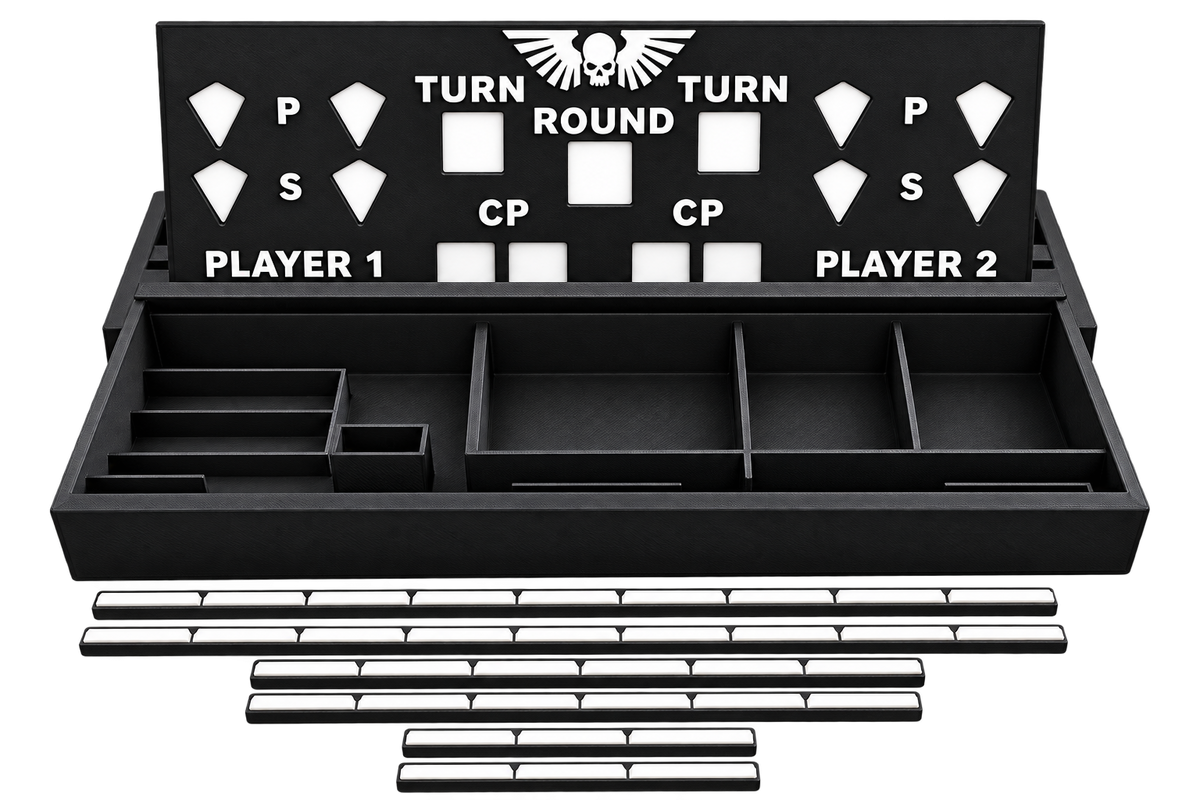 Score Card & Box ‚Äì Tabletop Markers 40K, Warhammer, Legion, Wargaming