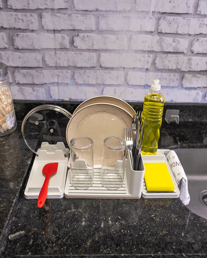 3D Printed Kitchen Complete Drying Rack Kit