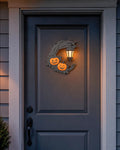 3D Printed Halloween Crescent Lantern - Wreath