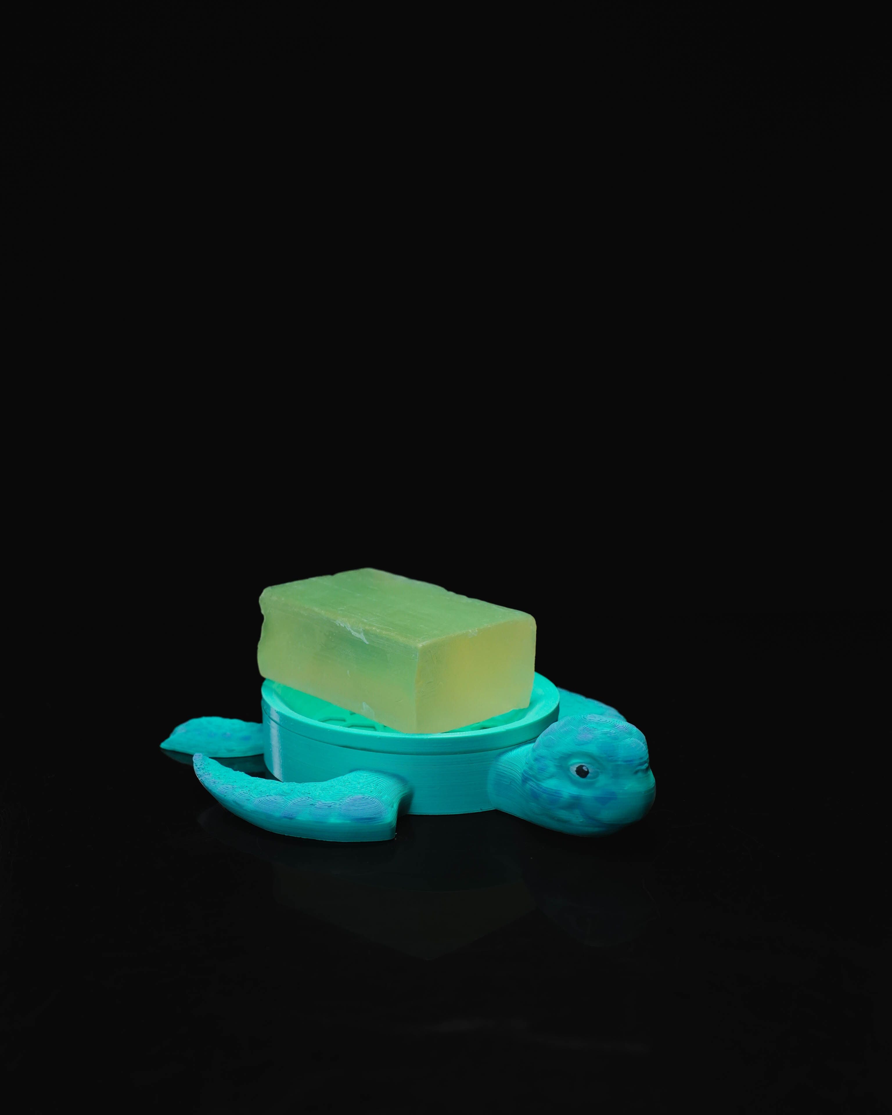 3D Printed Bathroom Sea Turtle Soap Dish