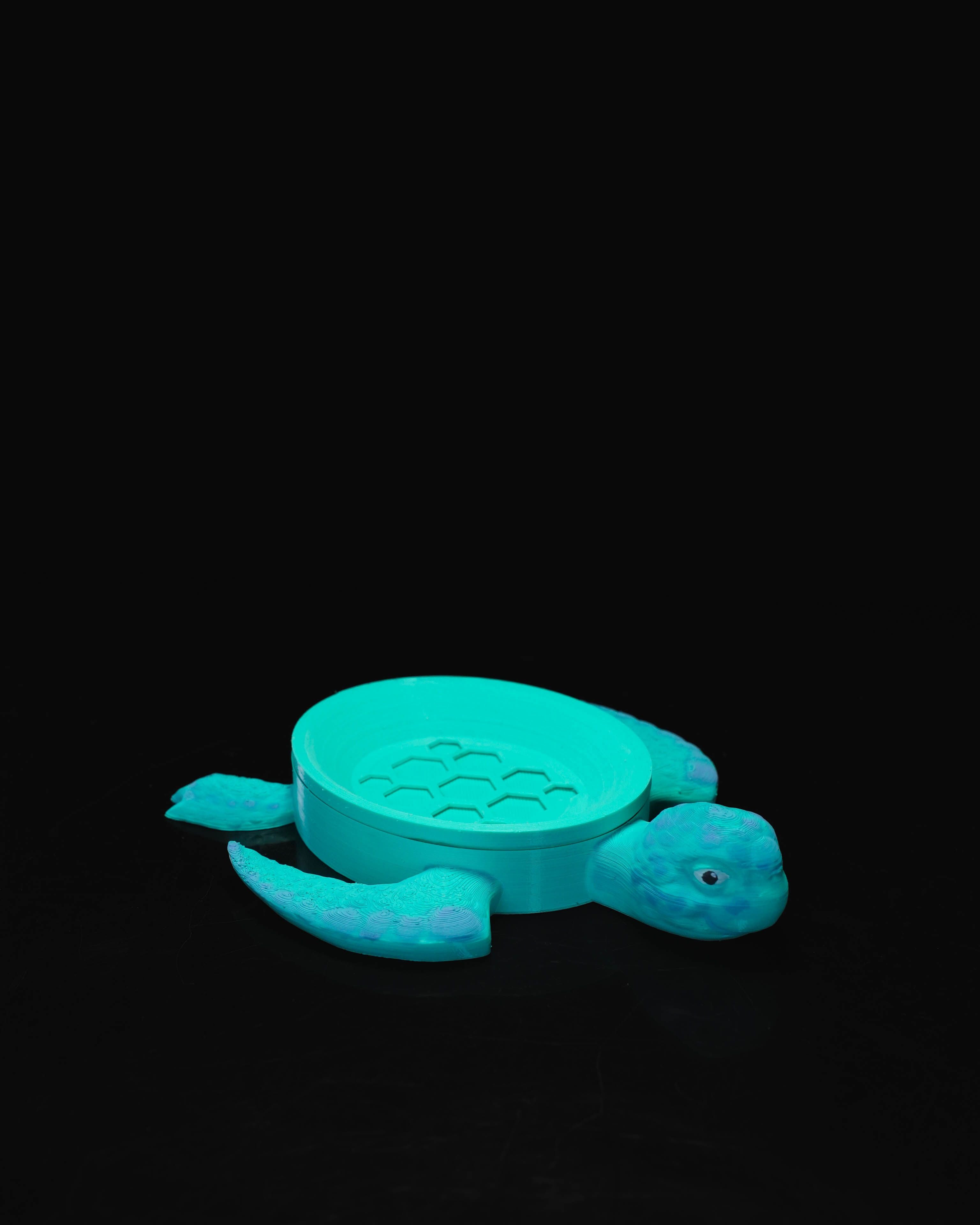 3D Printed Bathroom Sea Turtle Soap Dish