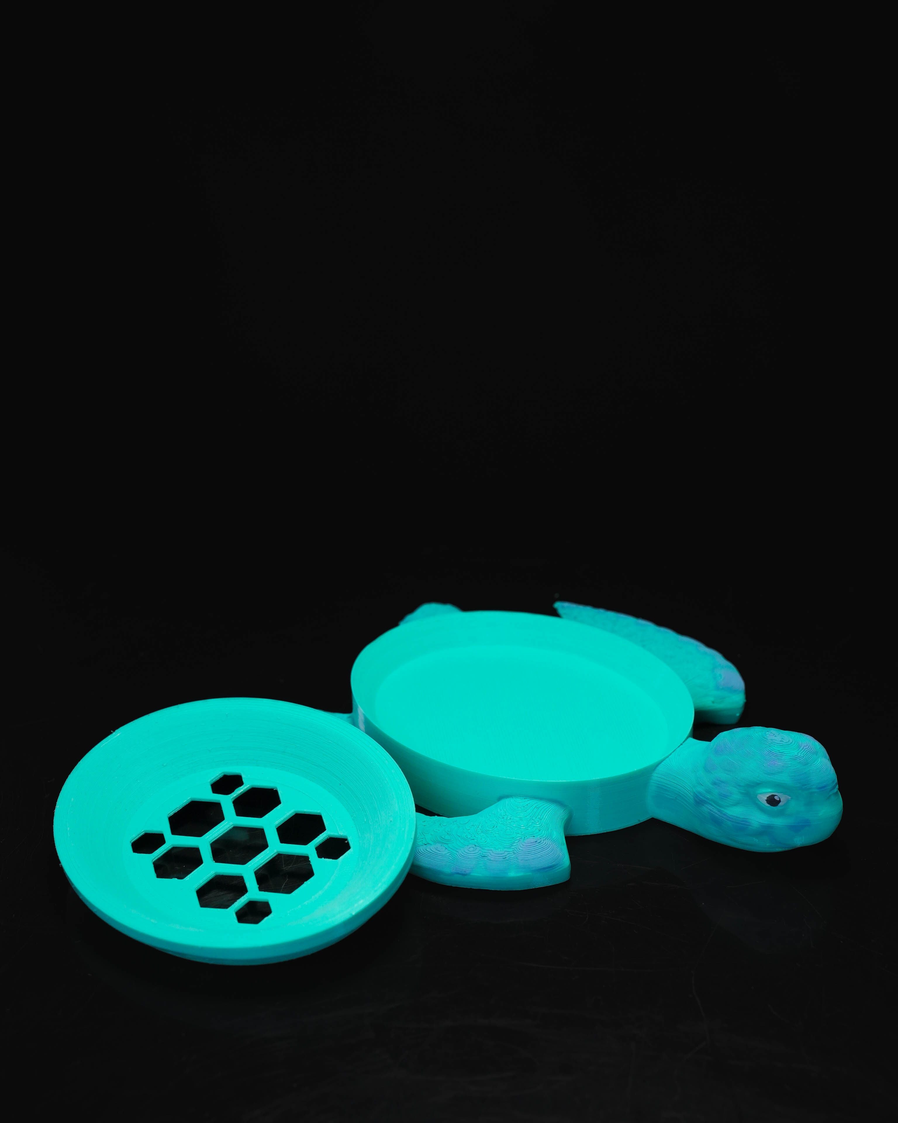 3D Printed Bathroom Sea Turtle Soap Dish