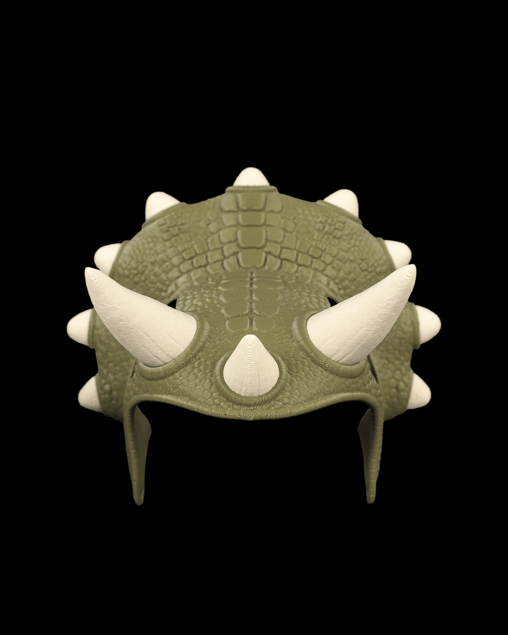 3D Printed Dino Crown - Cat Costume Helmet