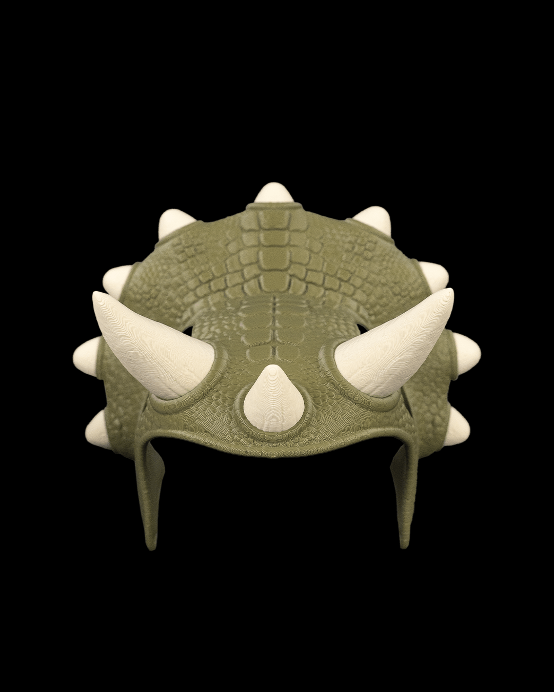 3D Printed Dino Crown - Cat Costume Helmet