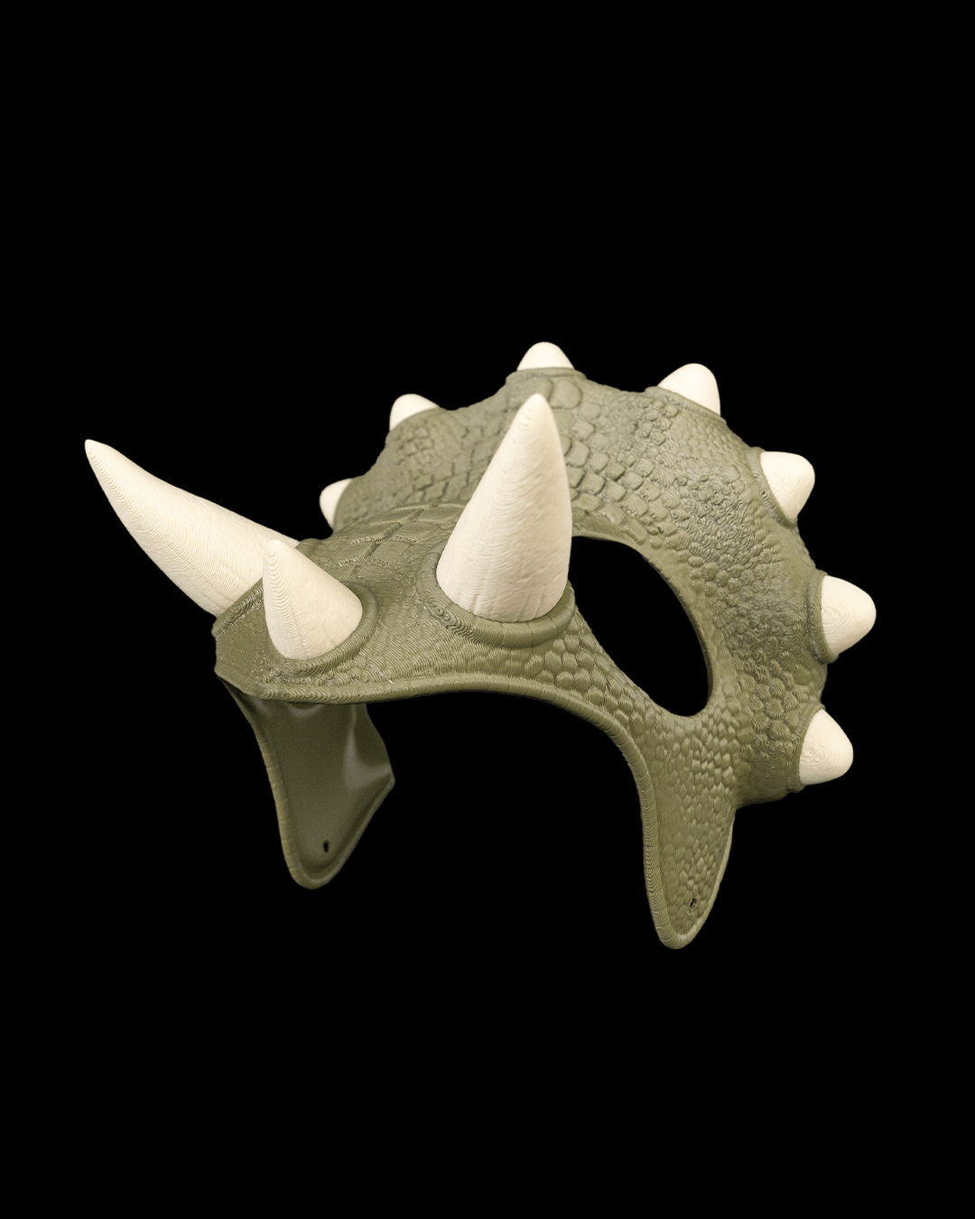 3D Printed Dino Crown - Cat Costume Helmet