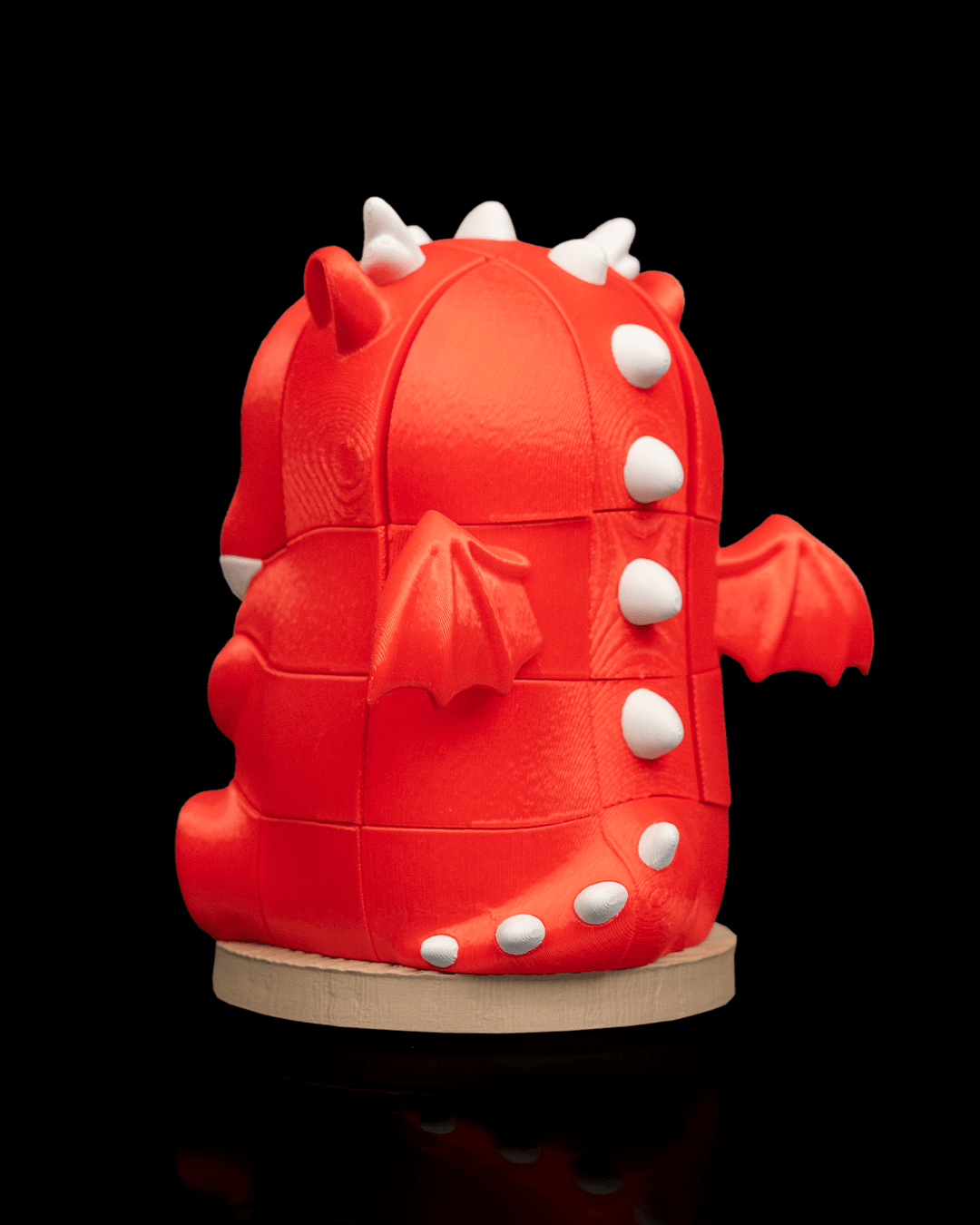3D Printed Toy Jigsaw Puzzle Game - Dragon Stack