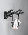3D Printed Halloween Ghost on a Swing