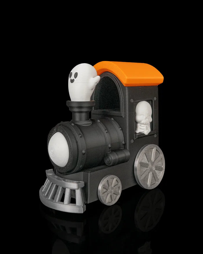 3D Printed Halloween Haunted Pumpkin Train