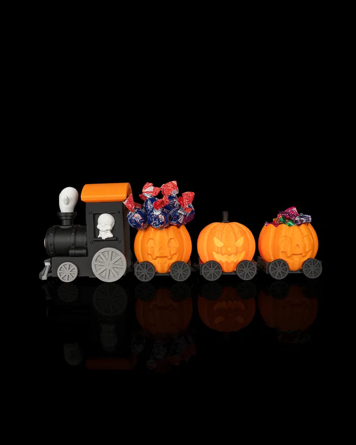 3D Printed Halloween Haunted Pumpkin Train