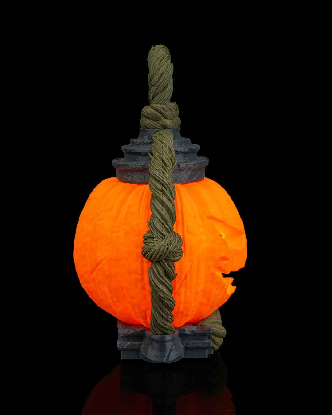 3D Printed Halloween Jack O’Glow - Table Lamp