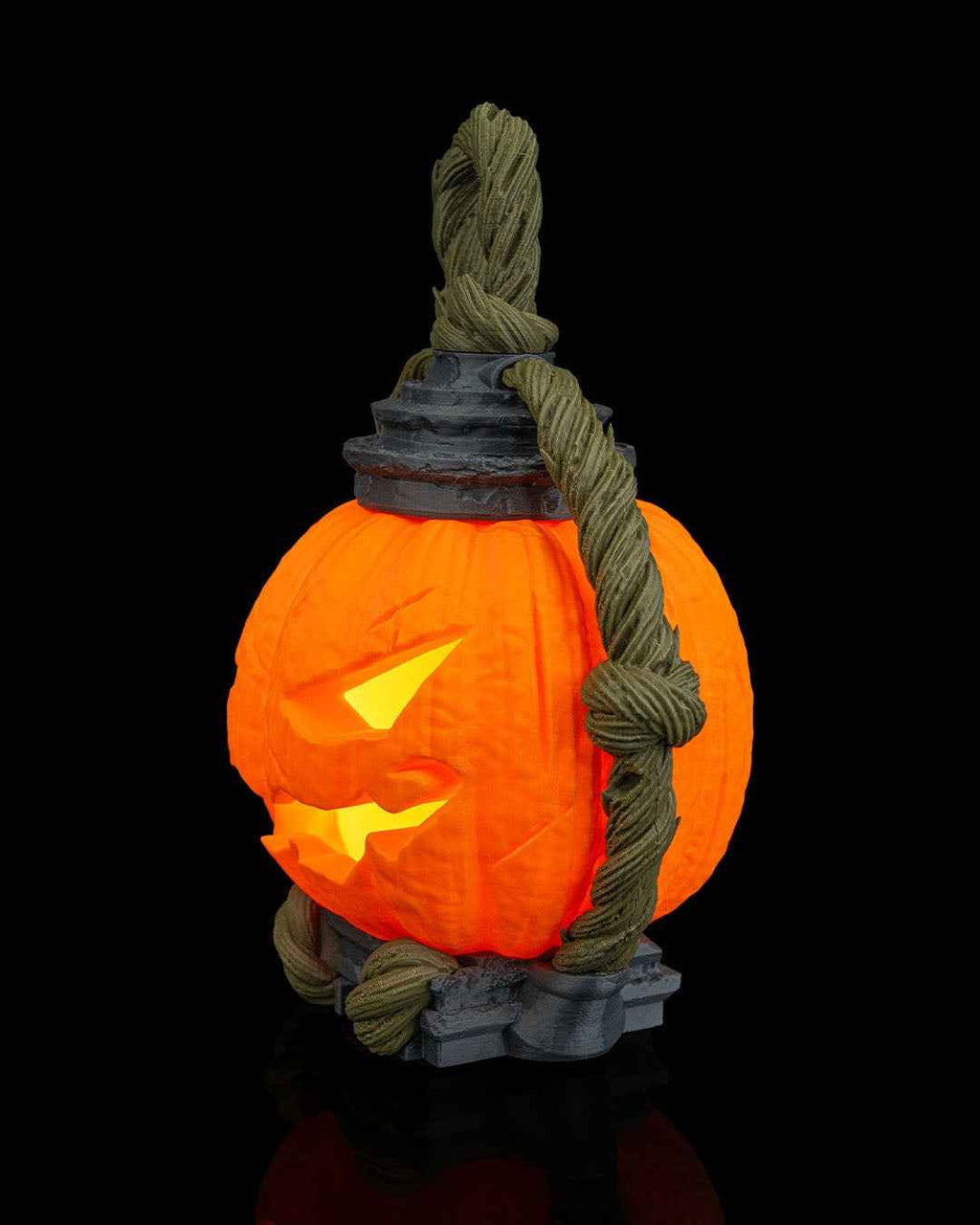 3D Printed Halloween Jack O’Glow - Table Lamp