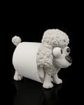 3D Printed Bathroom Toilet Paper Roll Holder - Poopoodle