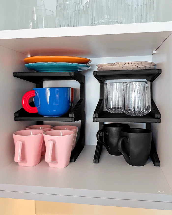 3D Printed Kitchen Storage Shelf Riser