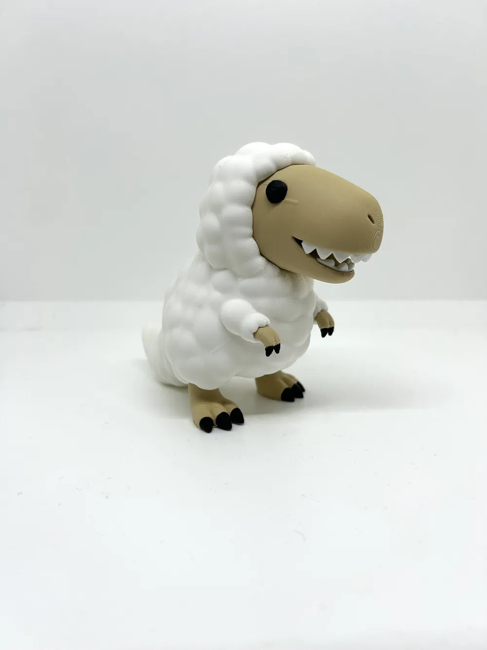 3D Printed Toy Action Fiqure Model - SHEE-Rex image 0