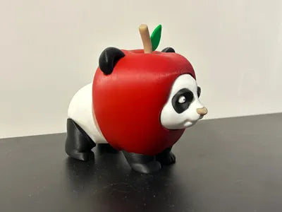 3D Printed Italian Brainrot Action Figure Model -Melanini pandanini image 0