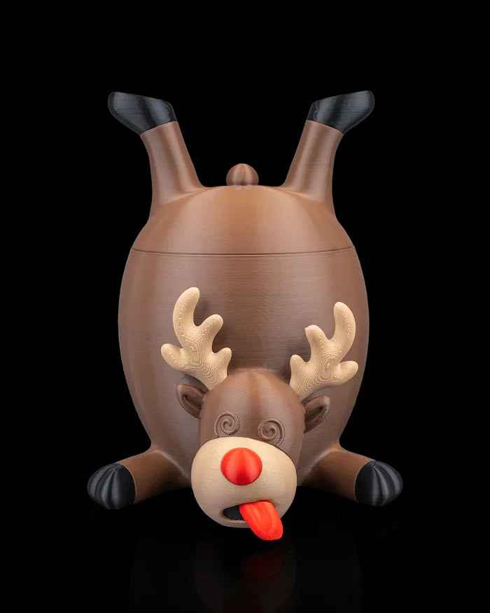 3D Printed Christmas Model Toy - Reindeer Treats - Container image 0