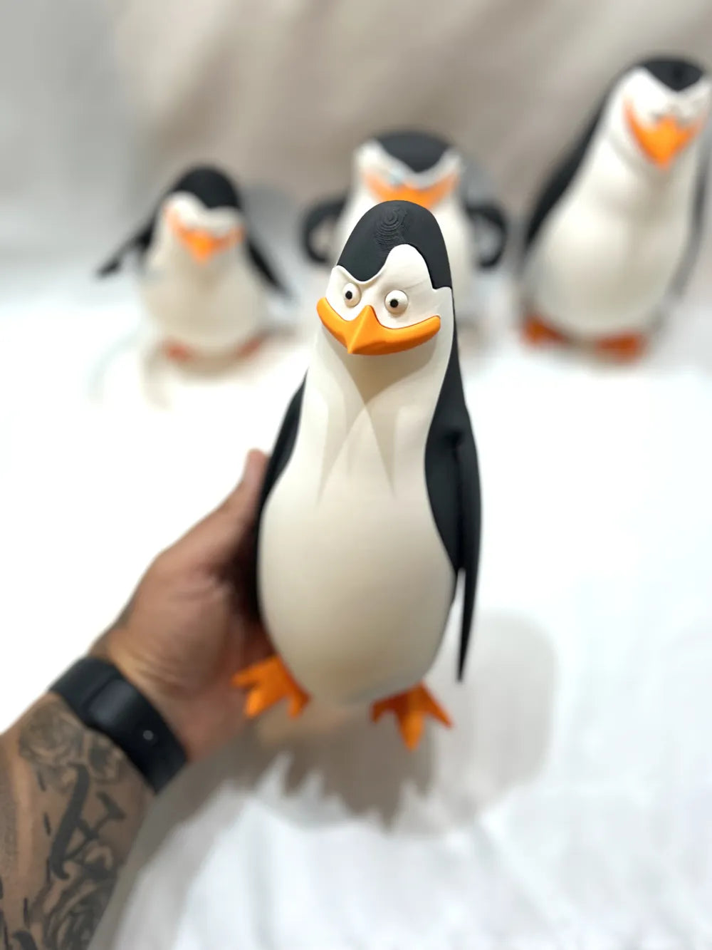 3D Printed Toy Action Figure Model - Kowalski image 0