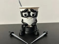 3D Printed Italian Brainrot Action Figure Model -Capuchino assassino image 0