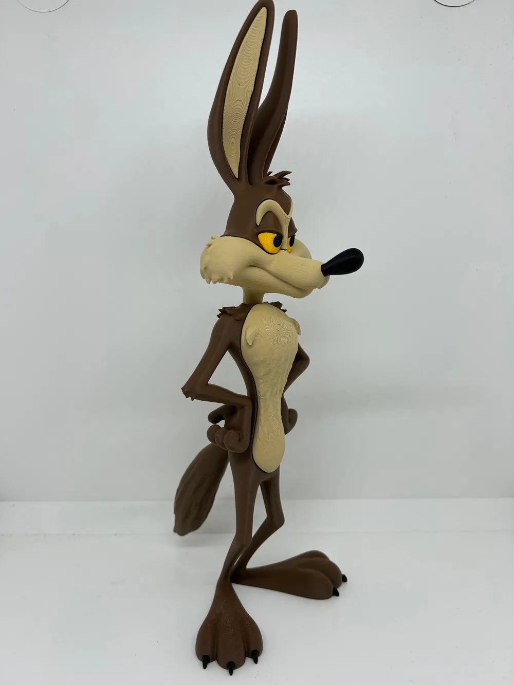 3D Printed Toy Action Figure Model - Wile E. Coyote image 0