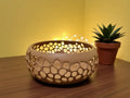 3D Printed Large Modern Mesh Bowl - Any Colour image 0