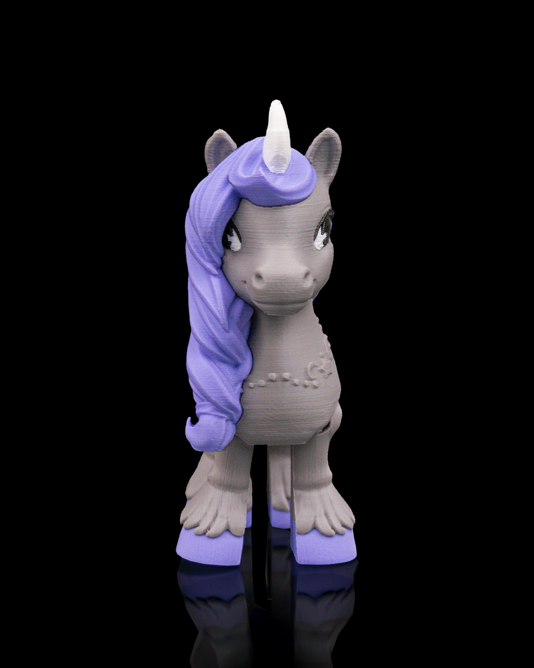 3D Printed Flexible Unicorn Starlight Wish image 6