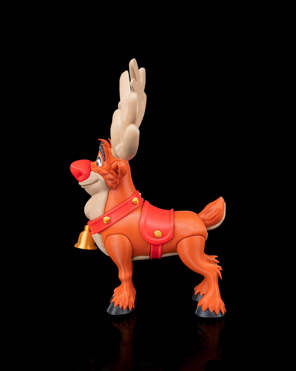 3D Printed Christmas Rudolph, the Sleigh Guardian image 5