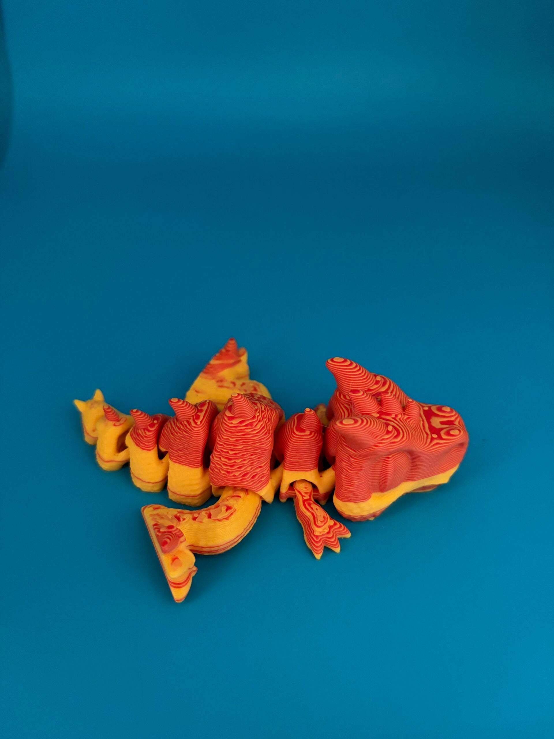 3D Printed Fexible Dinosaur - Dragon image 2
